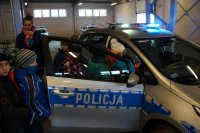 Wizyta dzieci w raciborskiej komendzie policji