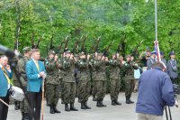 Obchody Święta Konstytucji 3 Maja w Raciborzu z udziałem raciborskiej Policji